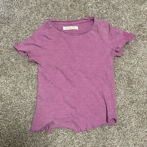 Free People XS Purple Tee